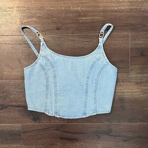 NWT denim tank